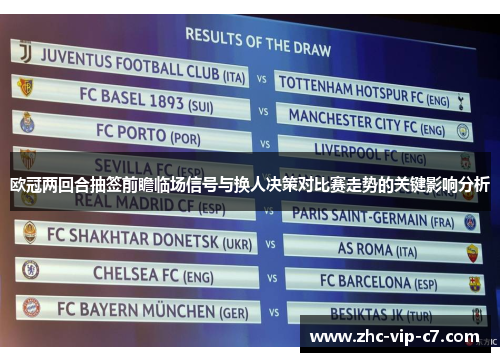 欧冠两回合抽签前瞻临场信号与换人决策对比赛走势的关键影响分析